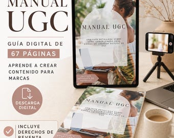 Manuel UGC : Apprendre à créer un contenu pour les marques (avec MRR et PLR)