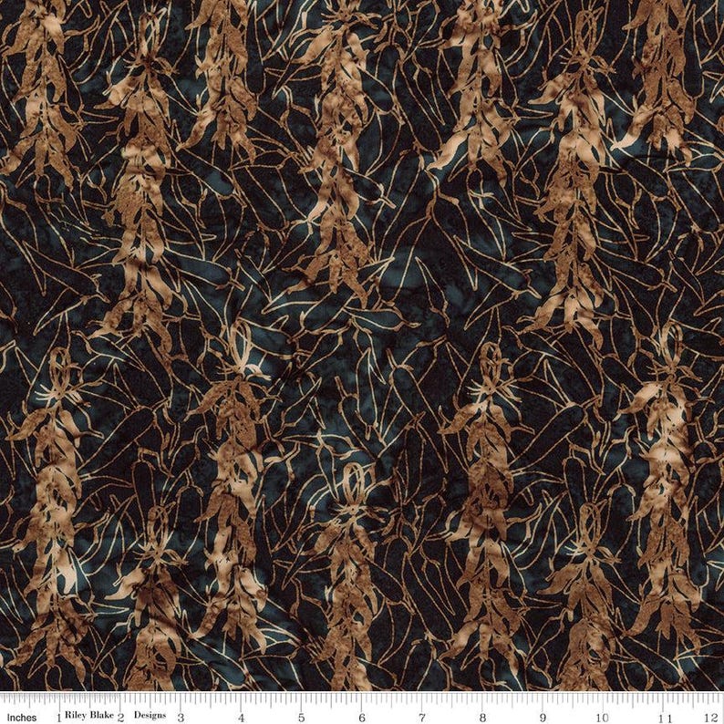 Reflection Pattern Design Textiles Batiks Places You'll Go Western Reflections Smoky Teal Riley Blake ...