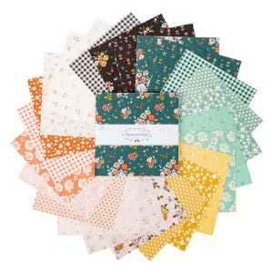 Sunsetridge Layer Cake 10&quot; Stacker Bundle - Riley Blake Designs - 42 piece Precut  - 10-15730-42 - Floral Fabric