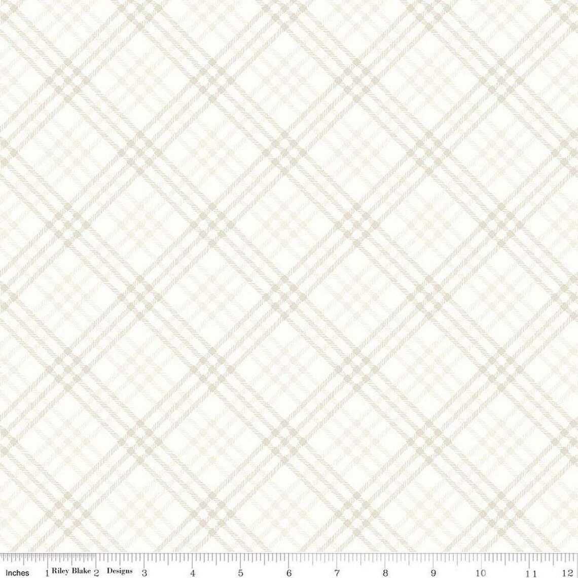 Hush Hush 3 Plaid Along - Riley Blake Designs - Cotton Fabric by the ...