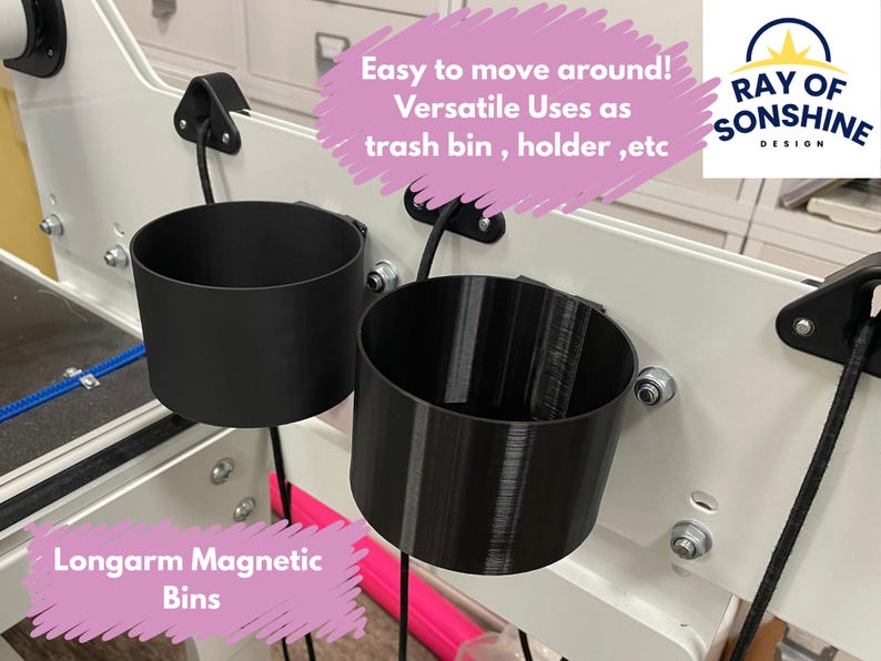 Longarm Magnetic Bin - Versatile, Great for Quick Storage or Thread ...