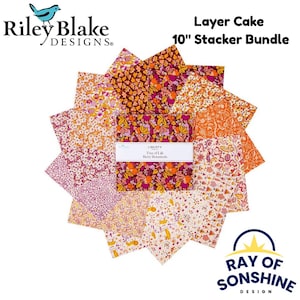 Liberty Tree of Life Berry Botanicals Layer Cake 10&quot; Stacker Bundle - Riley Blake Designs - 42 piece Precut -  10-TREELIFEC-42