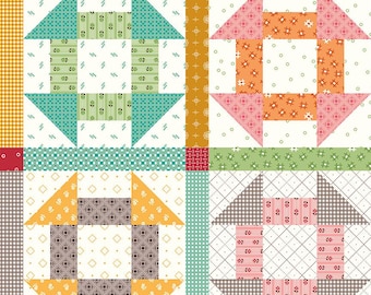 Prim Churn Dash 107/108 in Wide Back Fabric - Cream - Riley Blake Designs - Cotton Fabric by the yard
