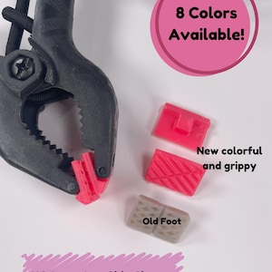 HQ Side Clamps - Foot Upgrade - Handi Quilter Longarm - Foot Replacement Super Grip!  - 6 Pack