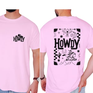 Howdy Shirt, Western Country Shirt, Cowboy Cowgirl Shirt, Trendy Western Shirt, Southern Shirt, Country Concert, Texas Shirt, Rodeo Shirt