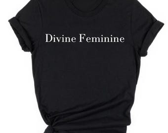 Divine shirt met vrouwelijke print