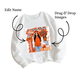 Class of 2026 shirt designs for custom printing