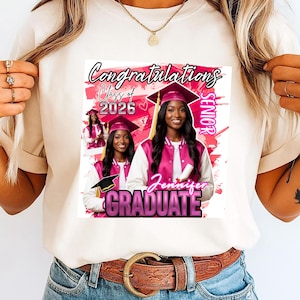 Graduation shirt bundle with modern and colorful styles