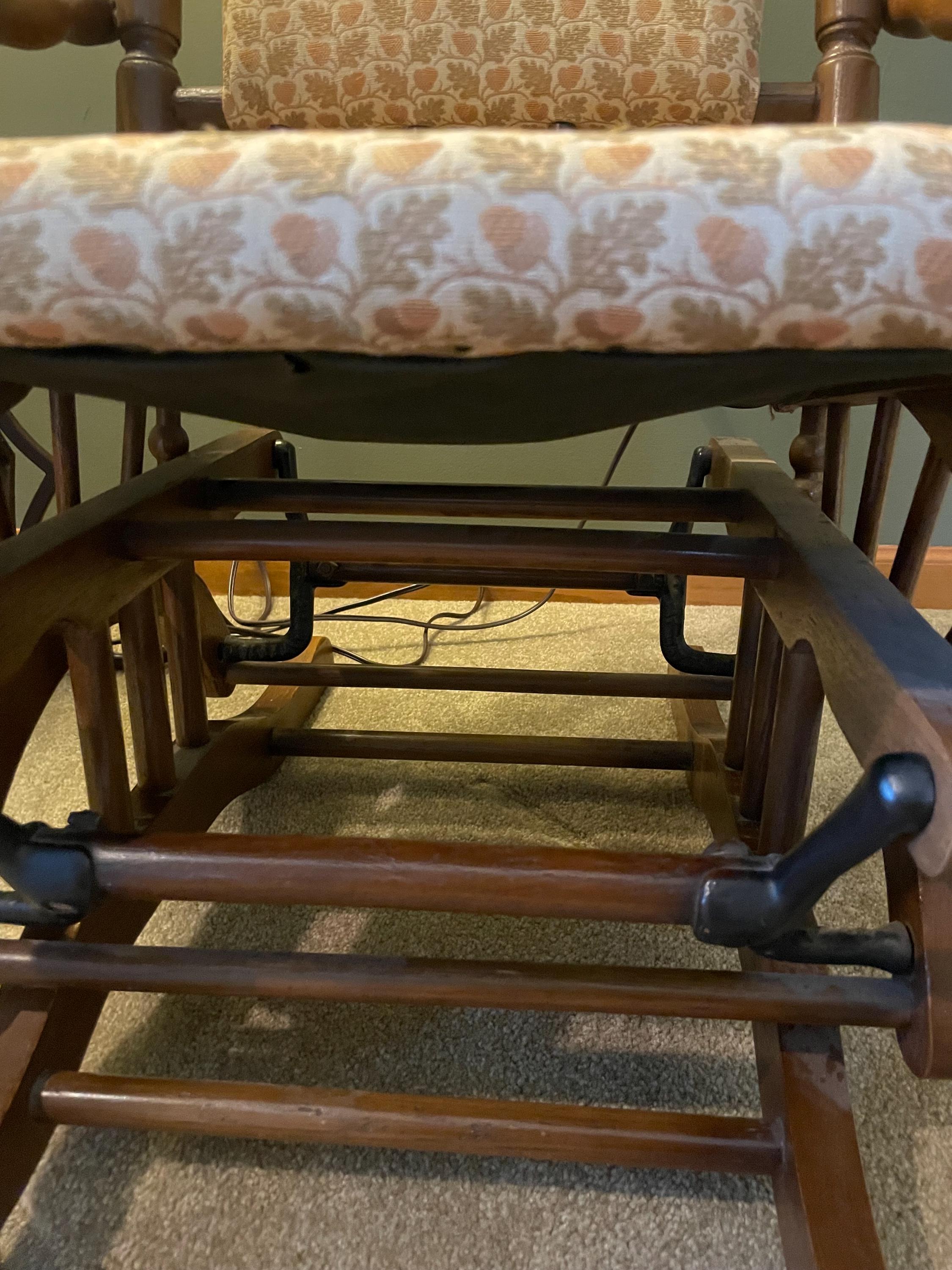 Vintage English Antique Eastlake Rocker Victorian Rocking Chair, Circa ...