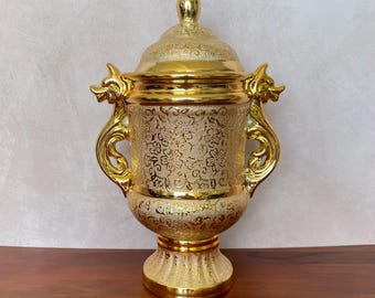 Sopera de oshun porcelain tureen oshun tinaja para santo orishas ochun potiche de oshun sopera para santo ochun