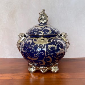 Sopera de yemaya porcelain tureen yemaya tinaja para santo orishas yemaya potiche de yemaya sopera para santo yemaya