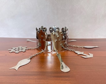 Corona con herramientas yemaya crown with tools yemaya