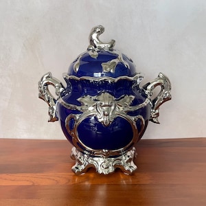 Sopera de yemaya porcelain tureen yemaya tinaja para santo orishas yemaya potiche de yemaya sopera para santo yemaya
