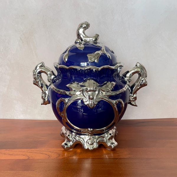 Sopera de yemaya porcelain tureen yemaya tinaja para santo orishas yemaya potiche de yemaya sopera para santo yemaya