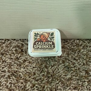 Calcium Sprinkle: Shell & Molt Supplement