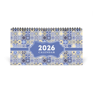 2026 Floral Desktop Calendar: Personalized Desk Planner