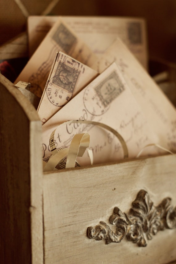 Items similar to Set of 12 vintage inspired Postcards on Etsy