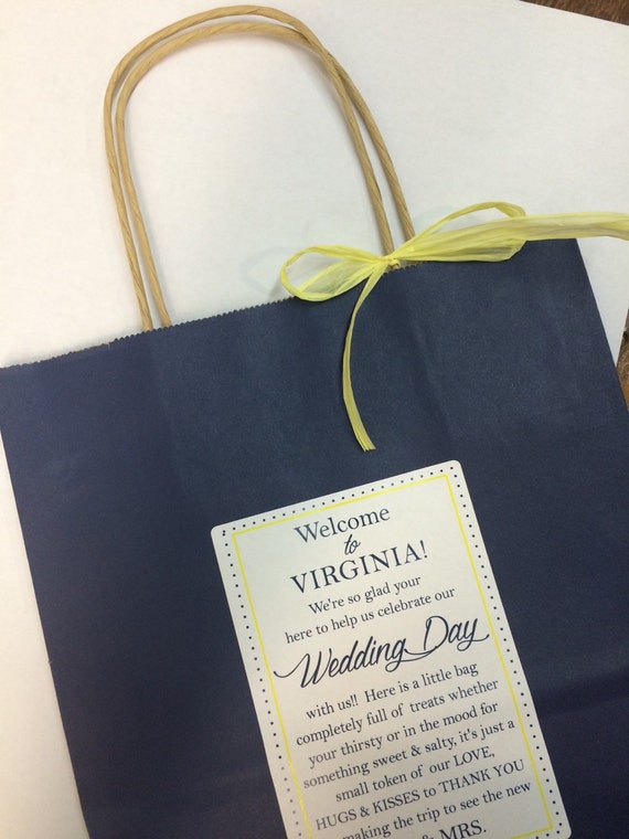 Wedding Welcome Bag Hotel Guest Bag Destination Wedding Bags Etsy