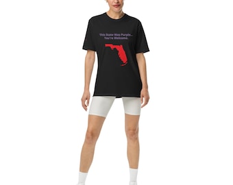 This State was Purple Florida Ladies Under Armour athletic t-shirt