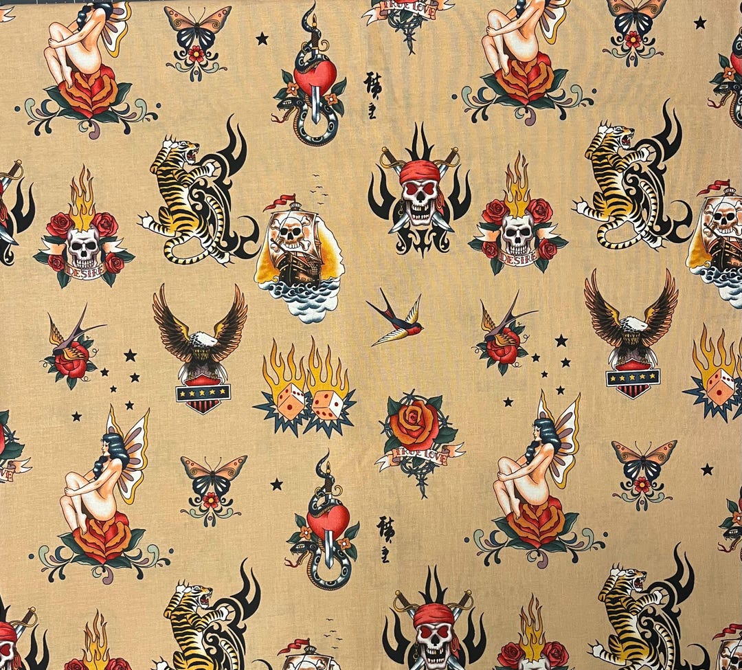 SKIN DEEP by the Alexander Henry Collection 2003- 100% Cotton Quilt ...