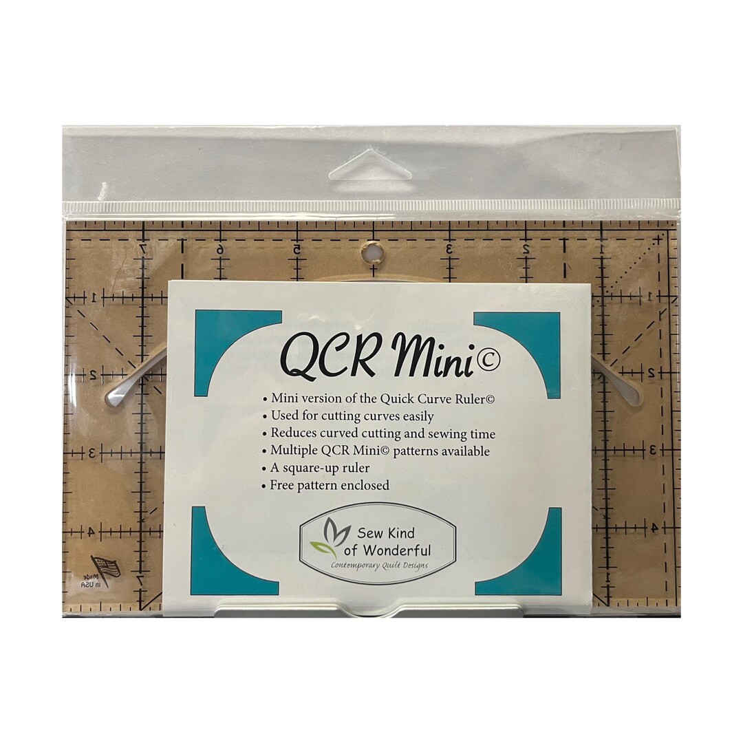 QCR Mini Quick Curve Ruler - Free Pattern Enclosed -SEW Kind of ...