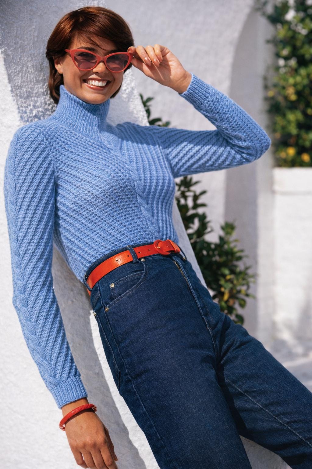 トップス 80s STONE  TURTLENECK KNIT SWEATER BACK TO '80s Denim, turtleneck sweater & oversized shirt. Get