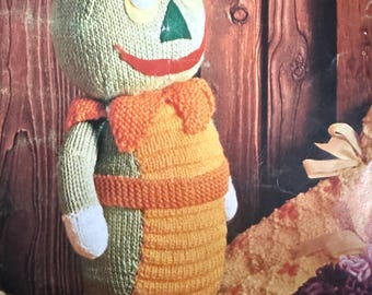 Modello di maglia per giocattolo vintage Puff 'n' Stuff (download immediato in PDF)