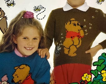 KUBUŚ PUCHATEK Zabawne Dzianiny 1992 RZADKI wzór do robienia na drutach w formacie PDF