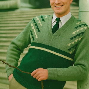 Vintage Mens Italian Knits - Etsy