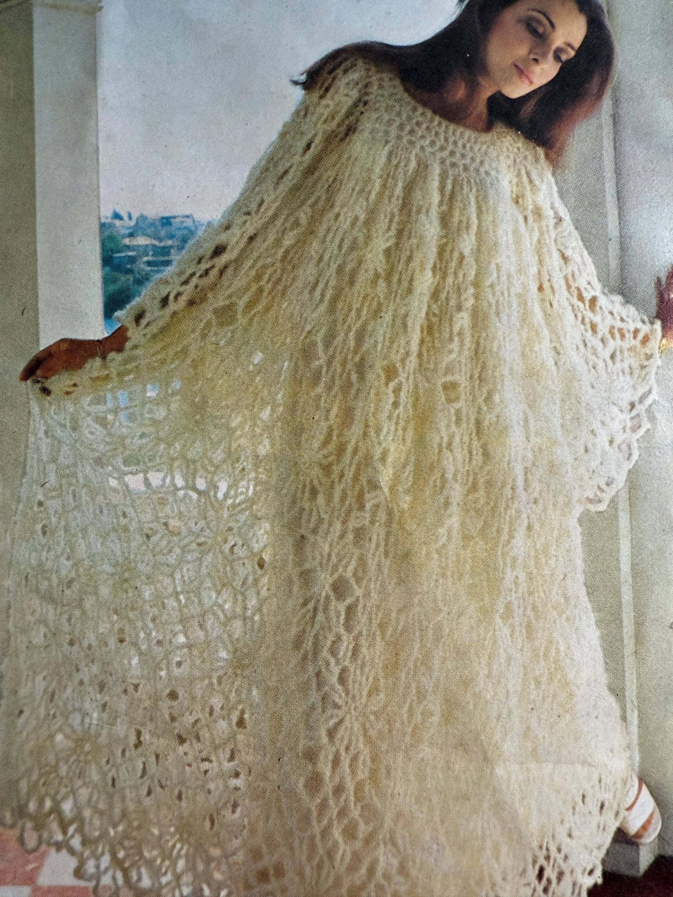 Mohair Crochet Dress - Etsy