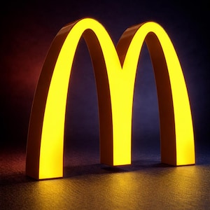 Mcdonalds neon sign - Etsy 日本