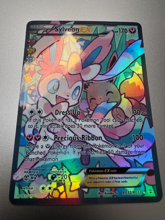 Sylveon EX Pokemon Proxy Card Not Real Novelty Gift Radiant Collection RC32 Full Art - Etsy Sylveon EX Pokemon Proxy Card Not Real Novelty Gift Radiant Collection RC32 Full Art - Etsy