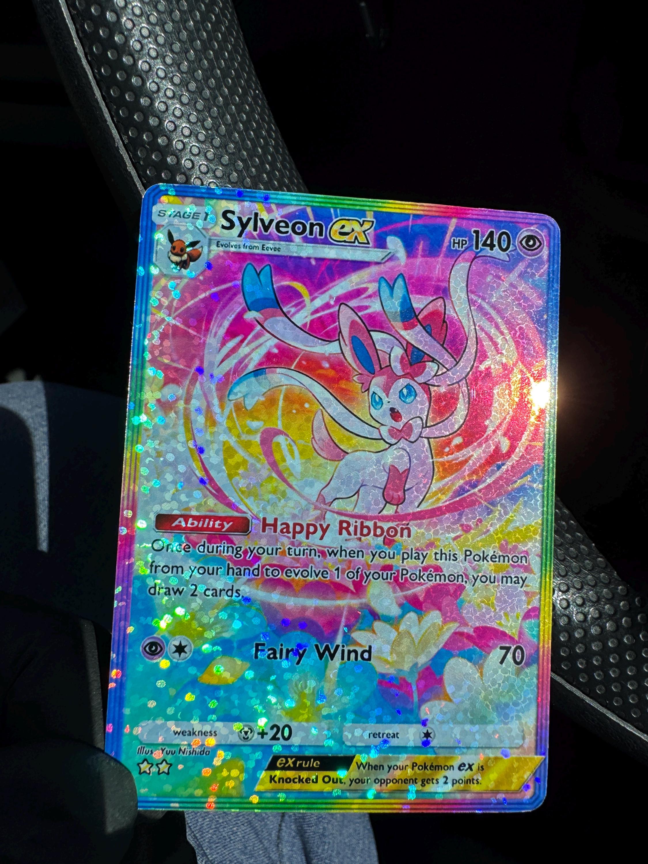 sylveon full art pokemon card EX #RC32 EXTENDED Raycardza 184/203 / Ultra Rare Card Type / HP / Stage 2016 Pokemon Japanese PokeKyun Collection