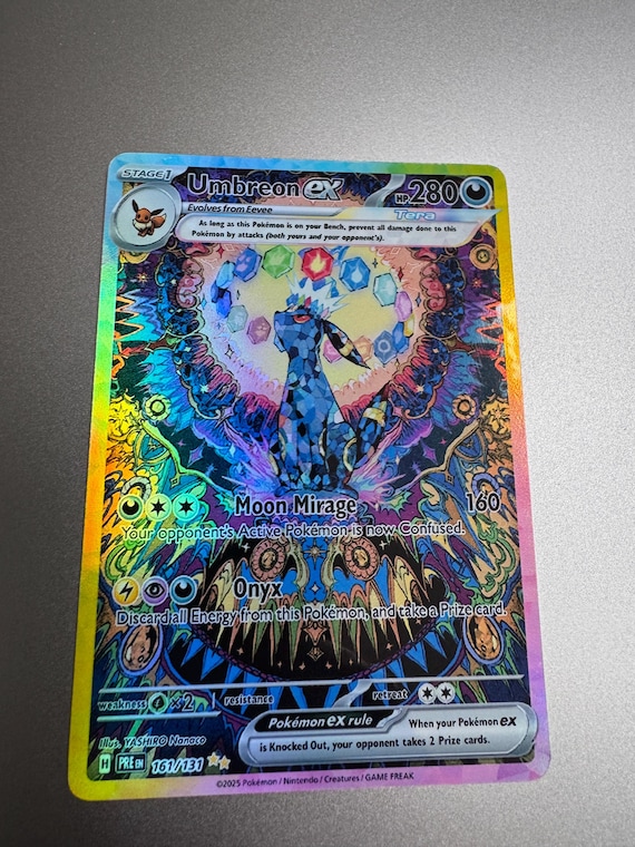Umbreon EX 161/131 SAR SIR Prismatic Evolutions Pokemon