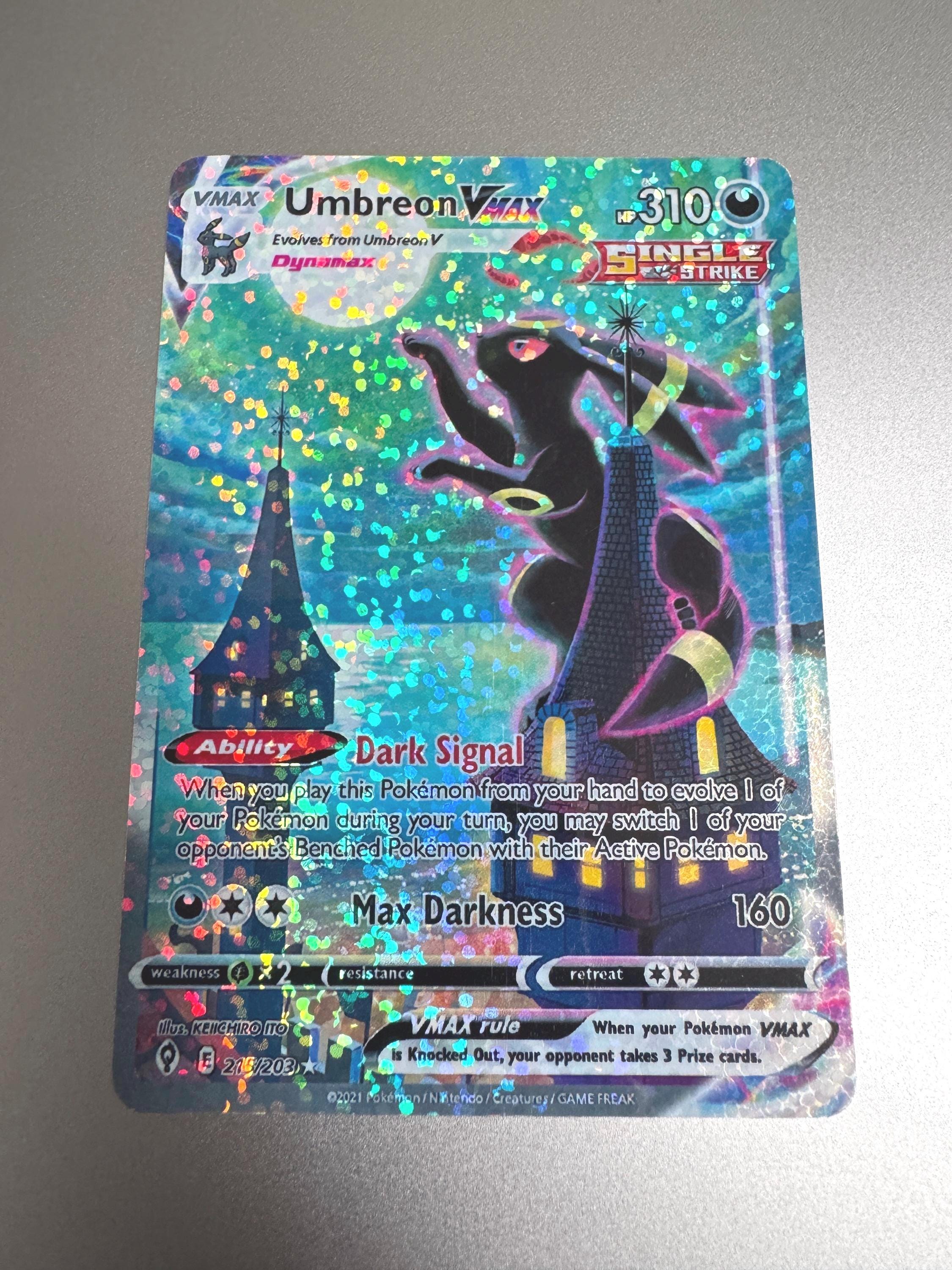 Umbreon Vmax - Etsy