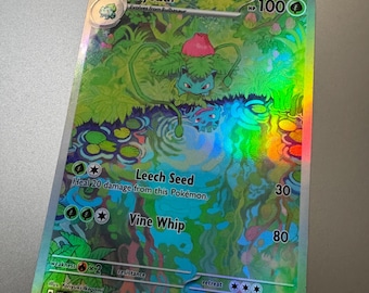 Ivysaur Full Art Proxy Card - Scarlet & Violet 151