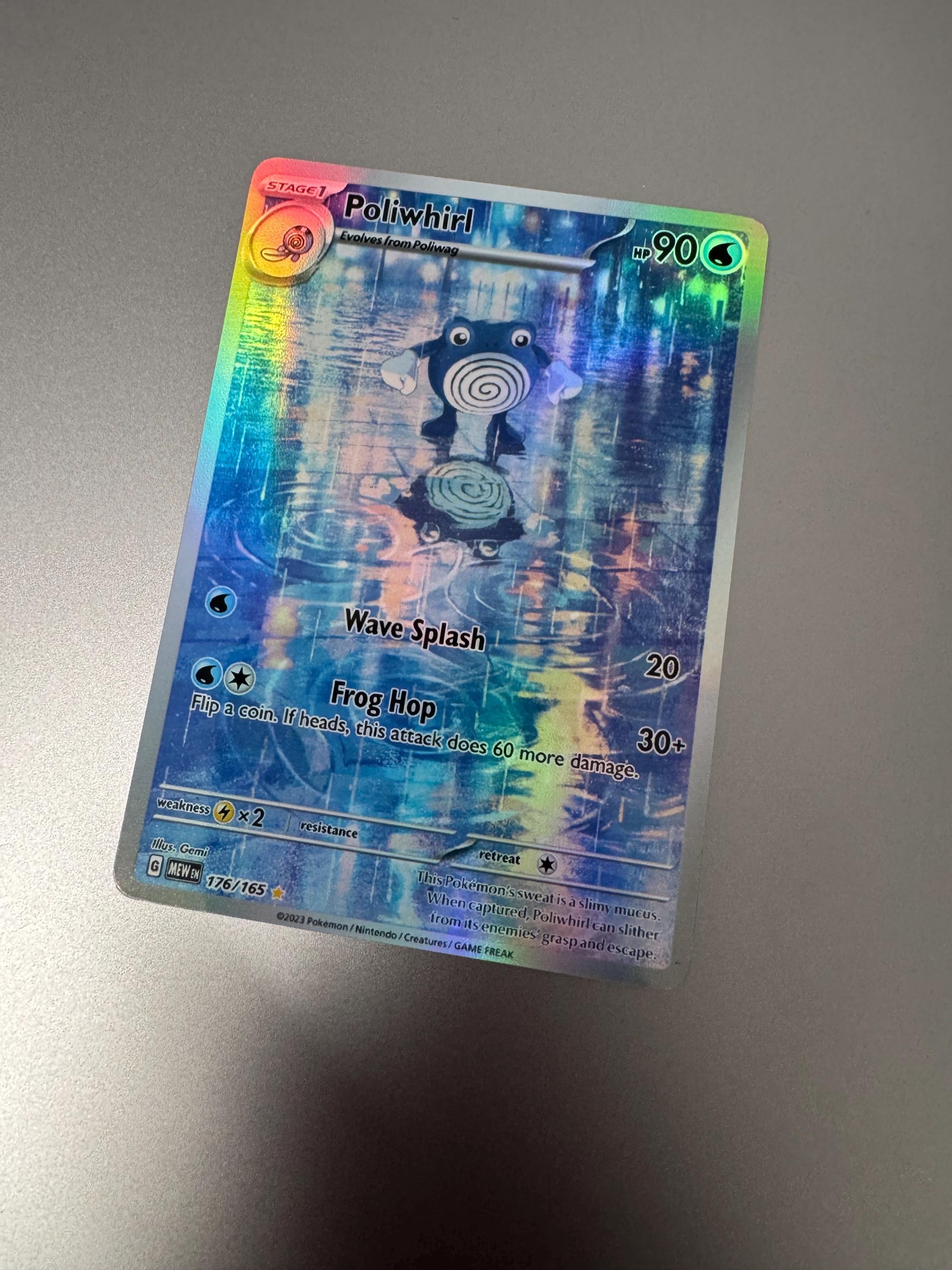 Poliwhirl Card - Etsy