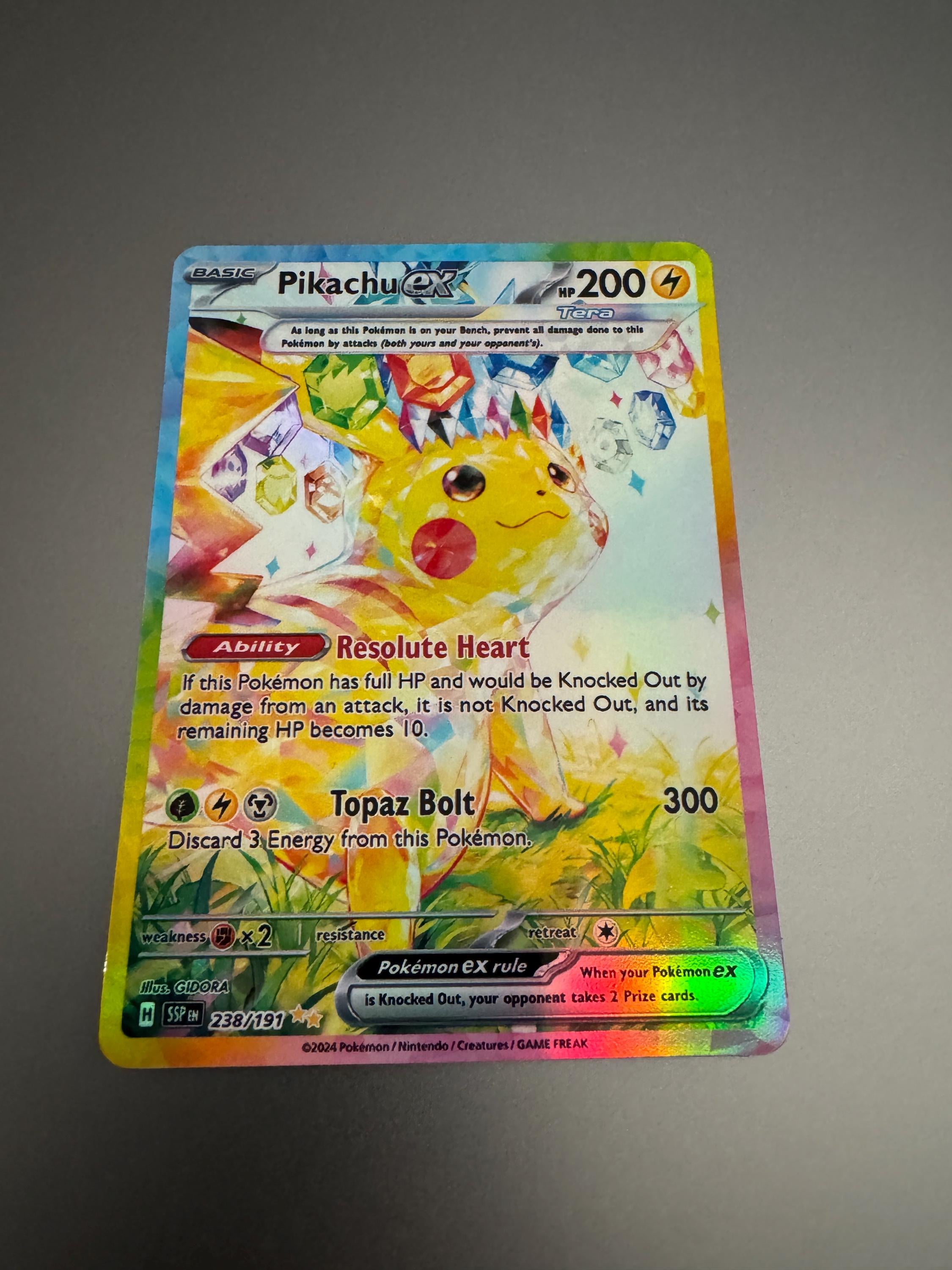 Pikachu V - Etsy