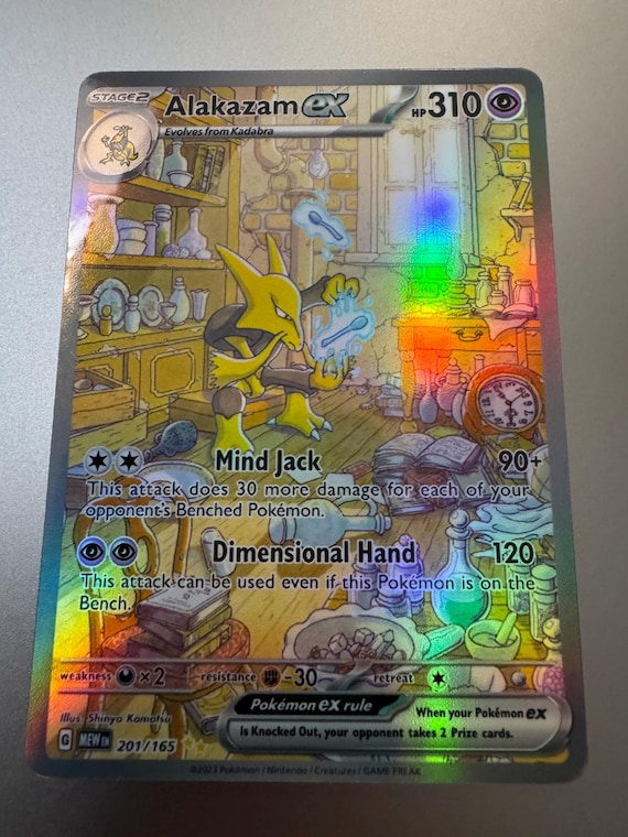 alakazam ex pokemon card price - 65/165 Px2 / None / 1 XY Pokemon Card XY Fates Collide