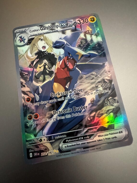 cynthia's garchomp pokemon card - TCG Inside you will find a full evolves-into:cynthias-garchomp-ex-  PkmnCards