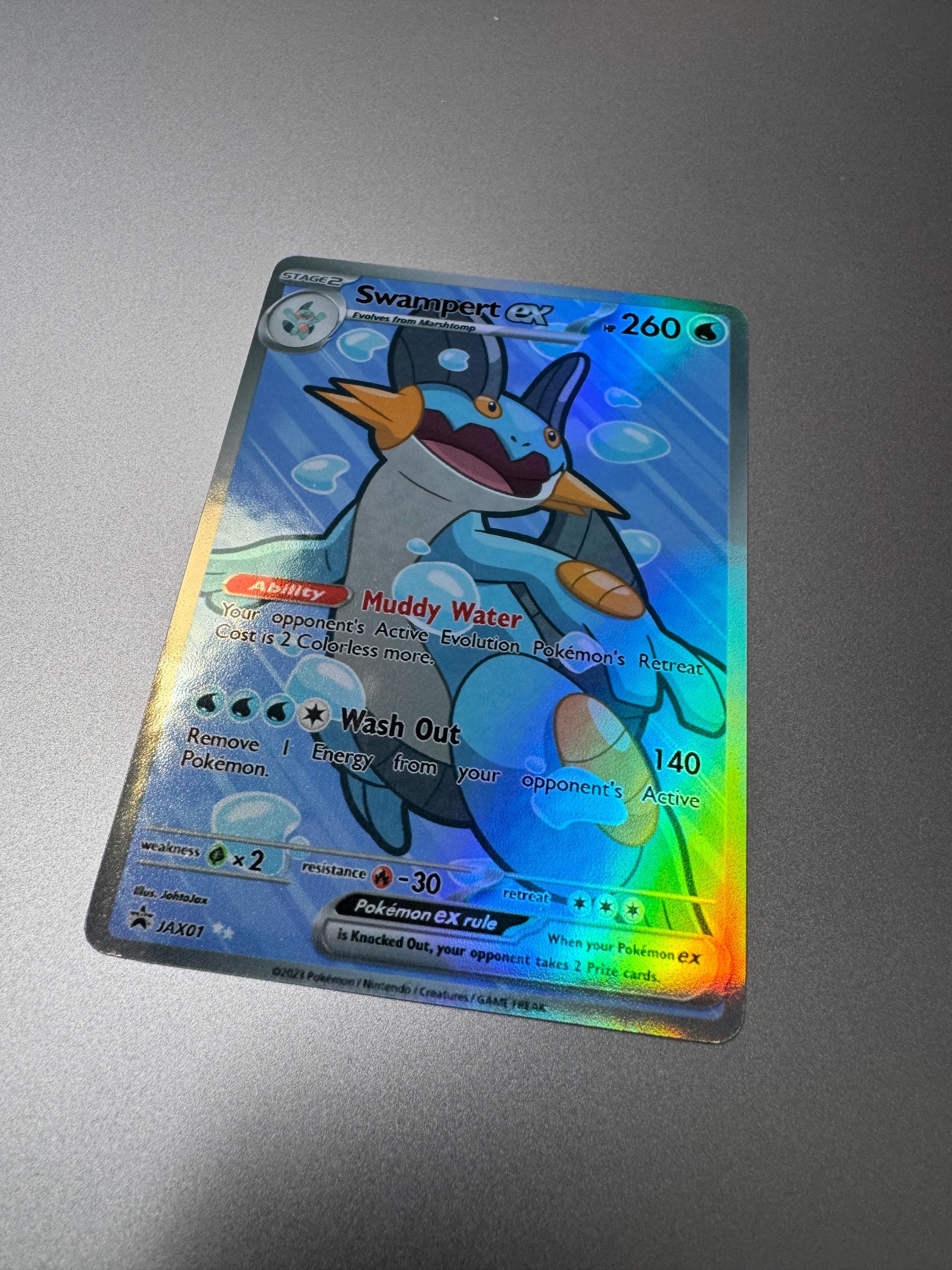 Swampert Card - Etsy