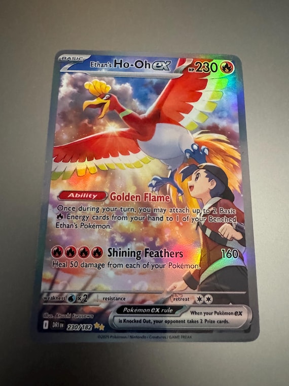 Ethan's Ho-oh EX Holo Pokemon Proxy Card Not Real Novelty Gift (230/182) - Etsy Ethan's Ho-oh EX Holo Pokemon Proxy Card Not Real Novelty Gift (230/182) - Etsy