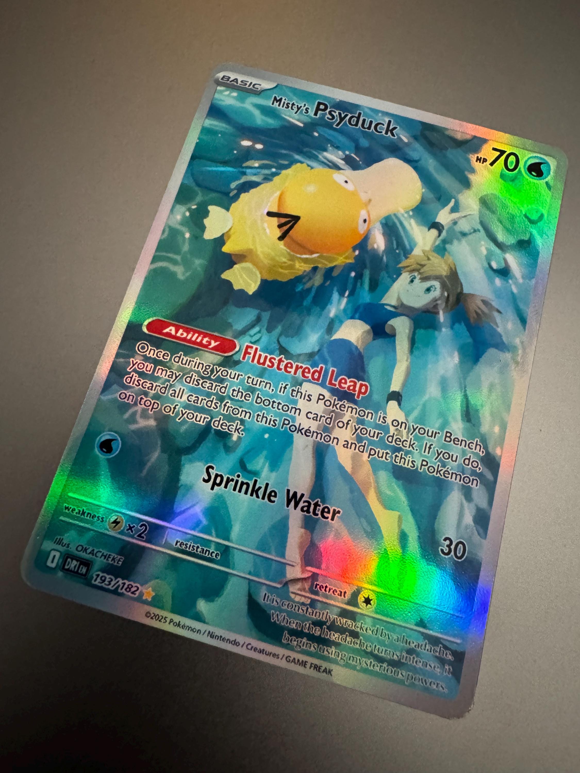 Psyduck Card Binder - Etsy