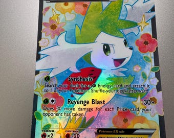 shaymin pokemon card full art Pokemon TCG