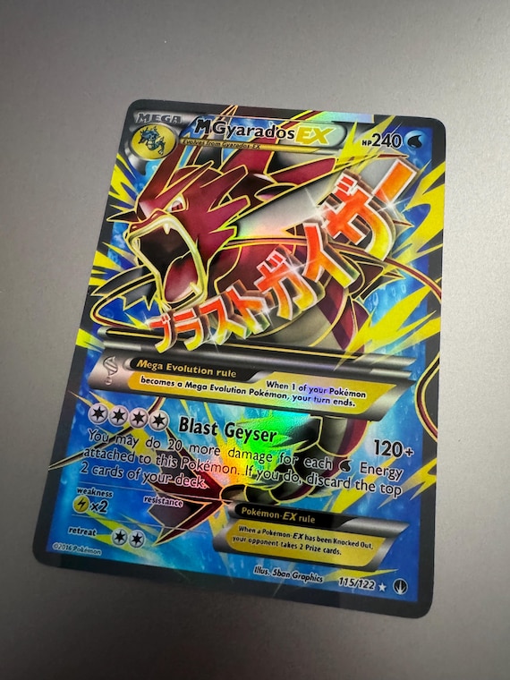 gyarados ex pokemon card value Gyarados (8/110) (Delta Species) (Stamped) [EX: Holon Phantoms] your opponent takes 2 Prize cards. Pokemon - XY - BREAKpoint