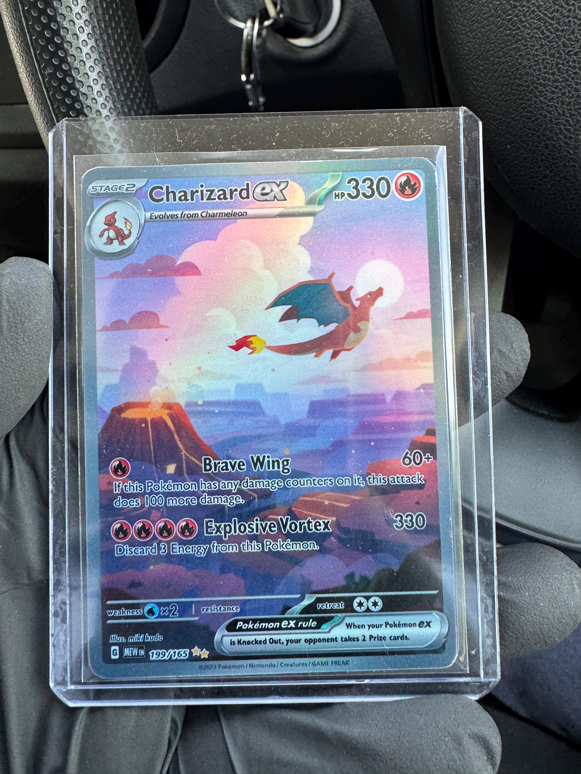Charizard Card 151 - Etsy