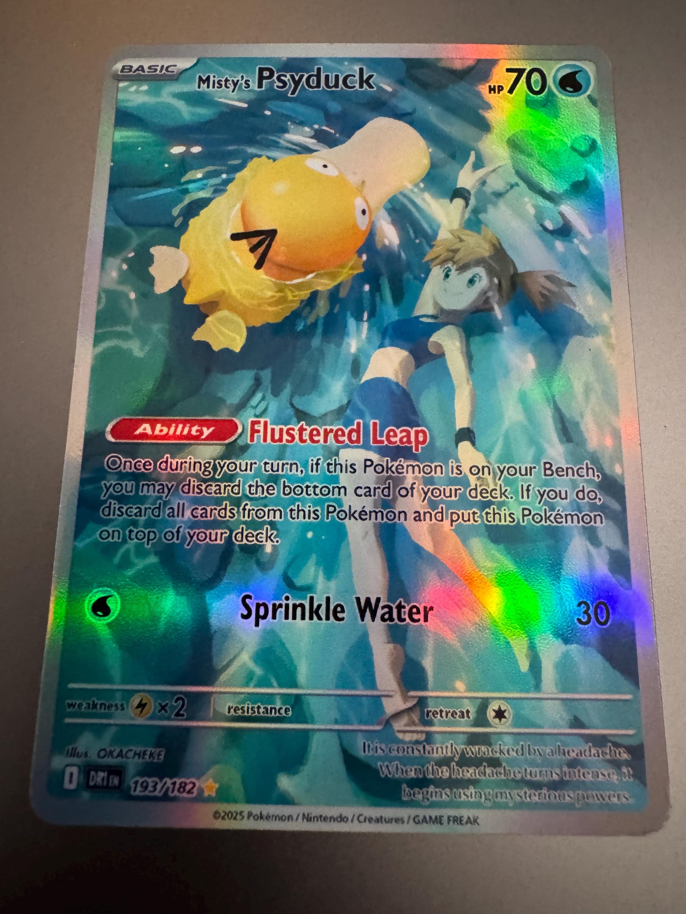 misty's psyduck pokemon card | Dex the trusted official grading guarantees its condition Misty's Psyduck #54 Prices |