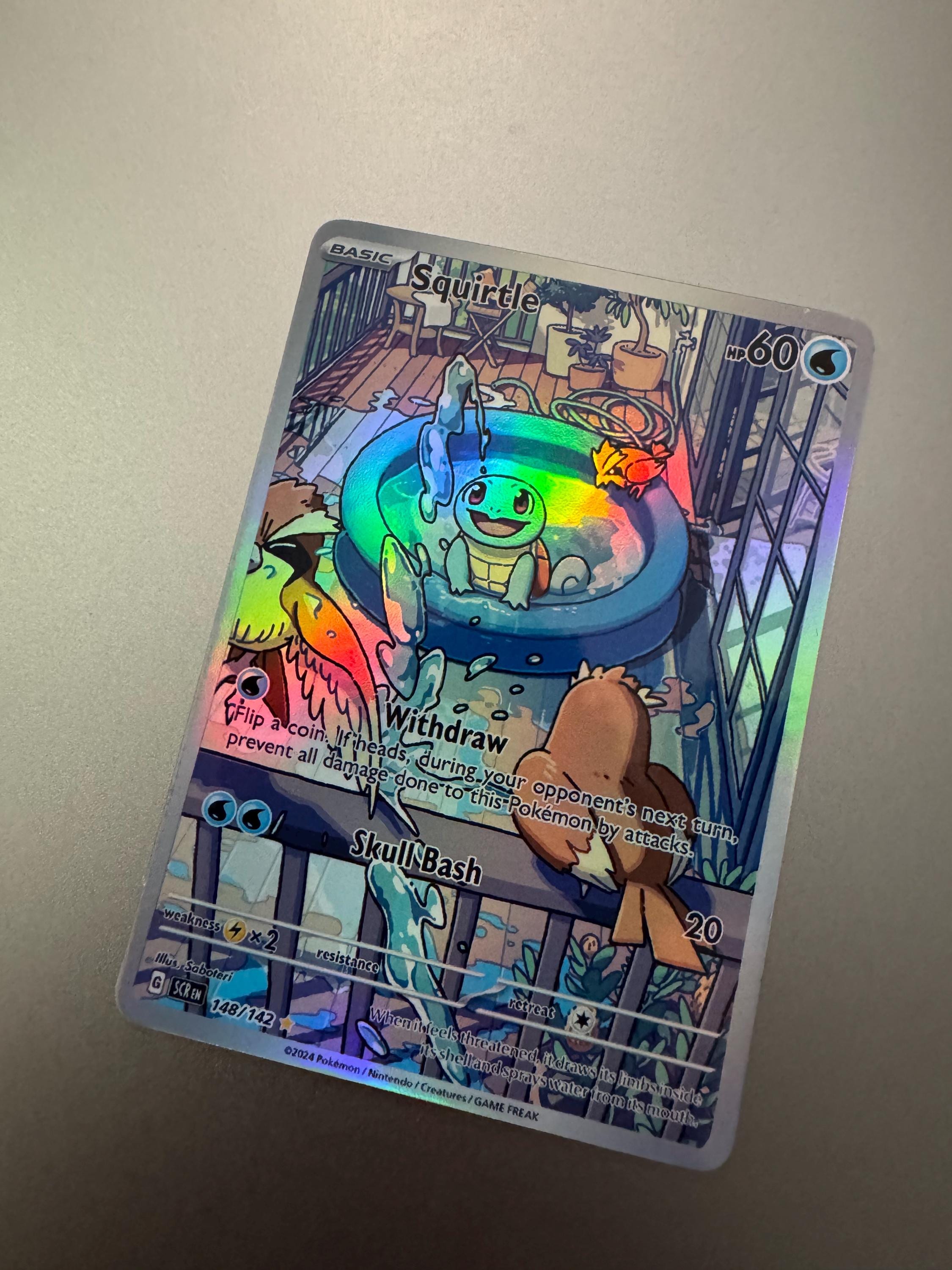 Pokemons Cards Squirtle - Etsy