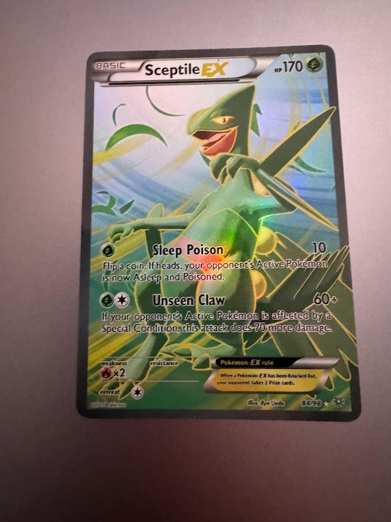 sceptile ex pokemon card M Sceptile EX 8/98 Ancient Origins Ultra Rare NrMt