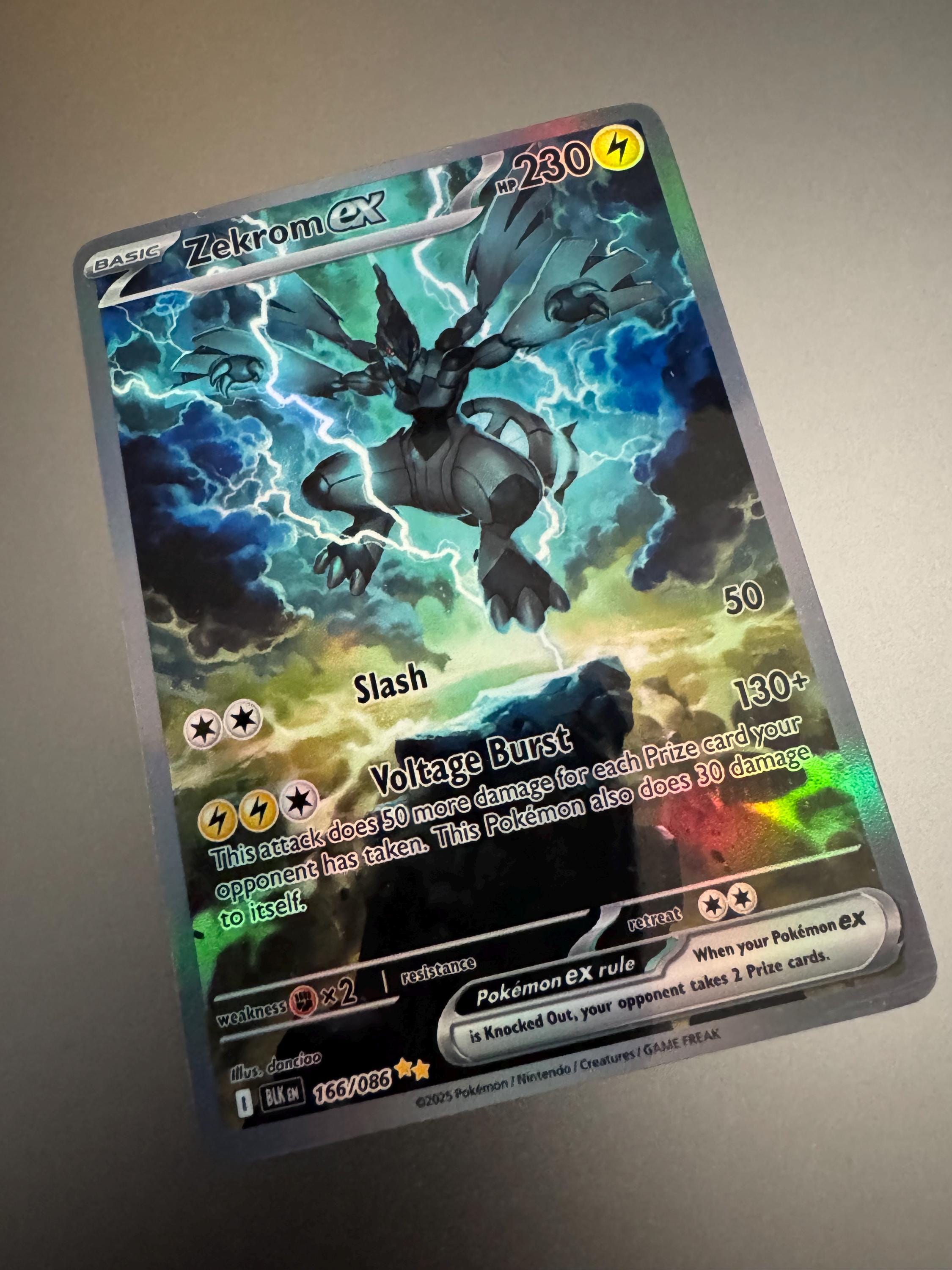 pokemon card zekrom ex Cards Price Guide Weakness Fighting 2 Retreat Cost Pokemon Card Zekrom ex SAR